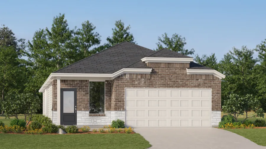 Single-story Lennar new-construction home at Clearwater Creek in Marion, TX